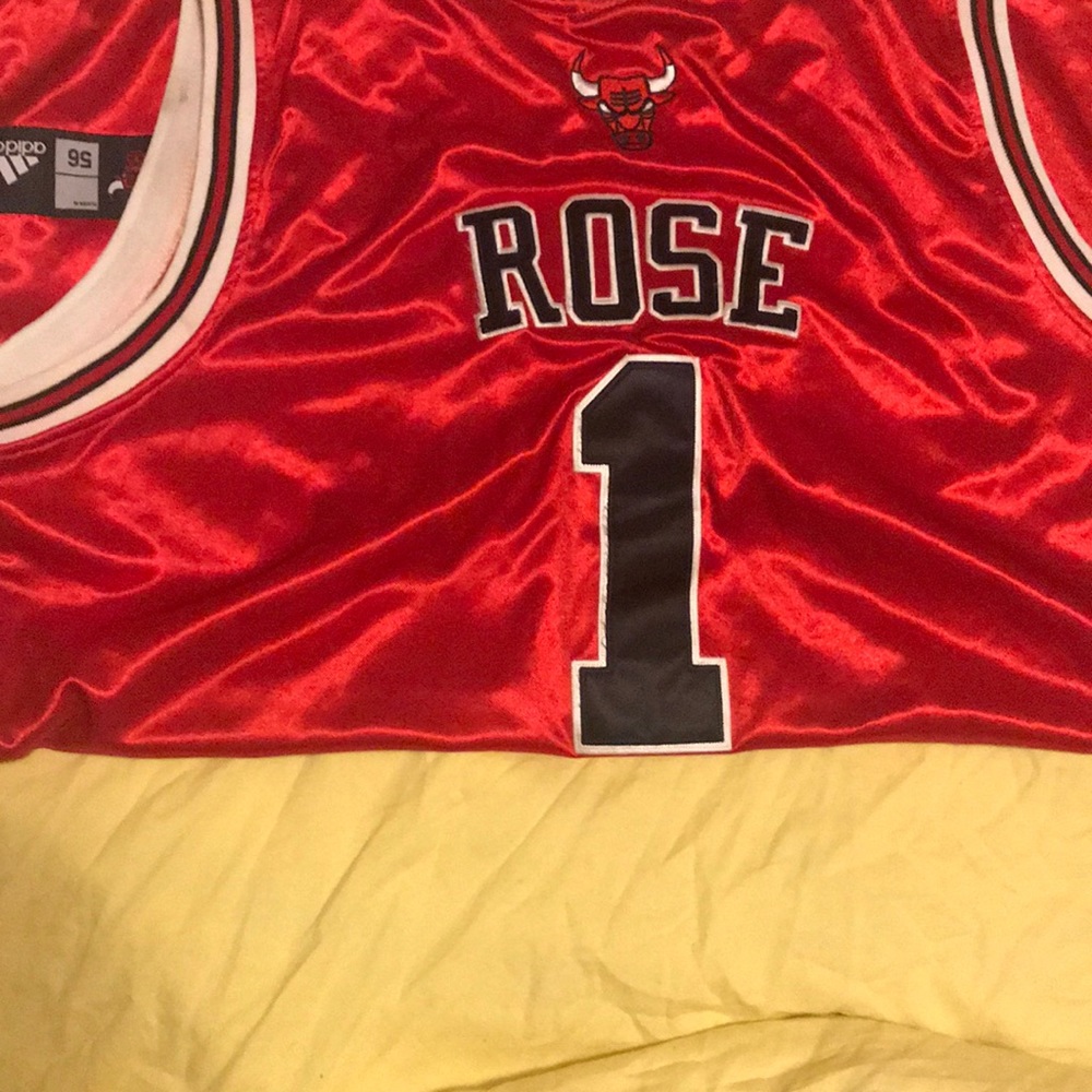 Dereck Rose Bulls Jersey